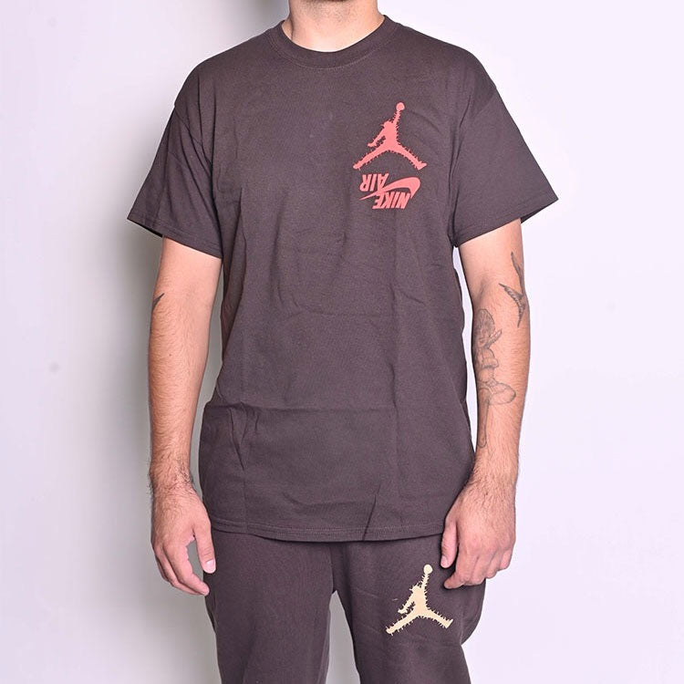 Travis Scott Cactus Jack x Jordan Tee 'Brown' TC-304