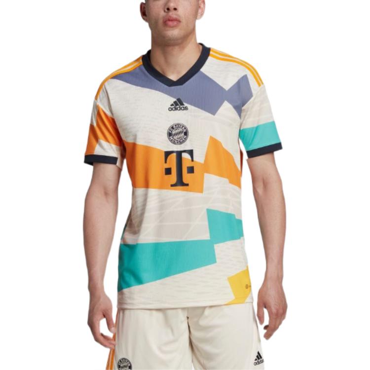 adidas 2022-23 Bayern Munich Fourth Jerseys Asia Sizing 'Beige' HU1286