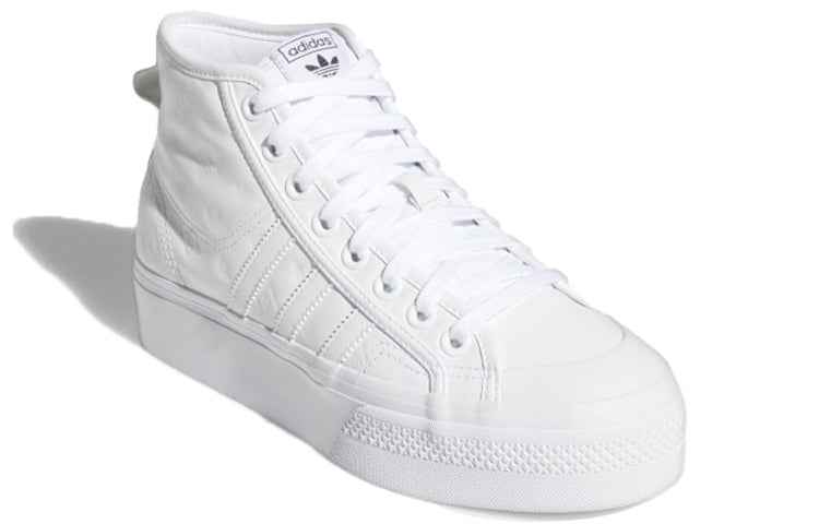 (WMNS) adidas Nizza Platform Mid 'Cloud White' FY7602