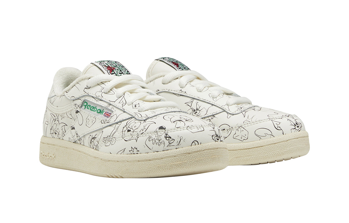 (PS) Reebok x Tom & Jerry Club C 'Sketch' FX4013