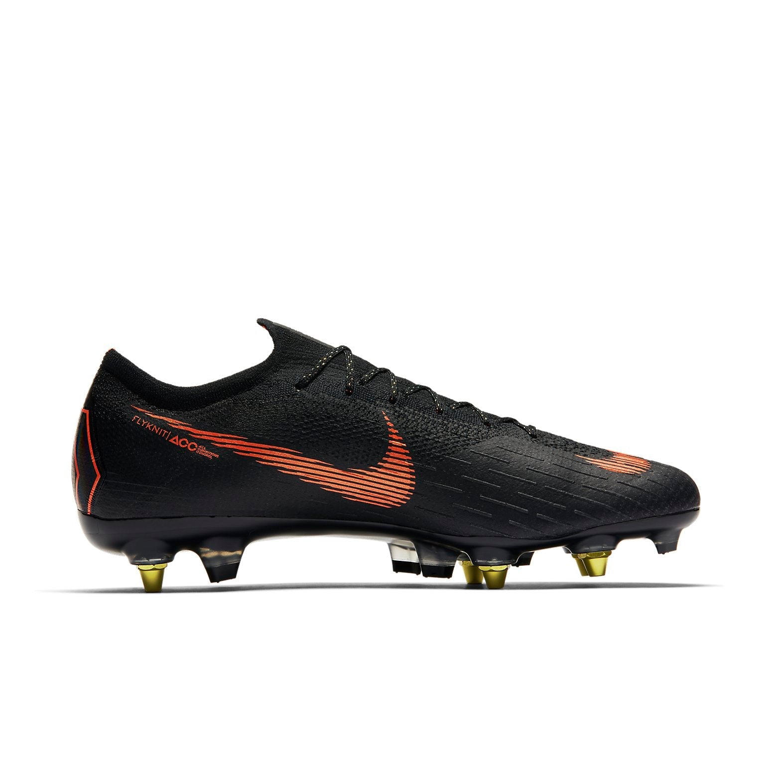Nike Mercurial Vapor 12 Elite SG PRO AC 'Black Orange' AH7381-081