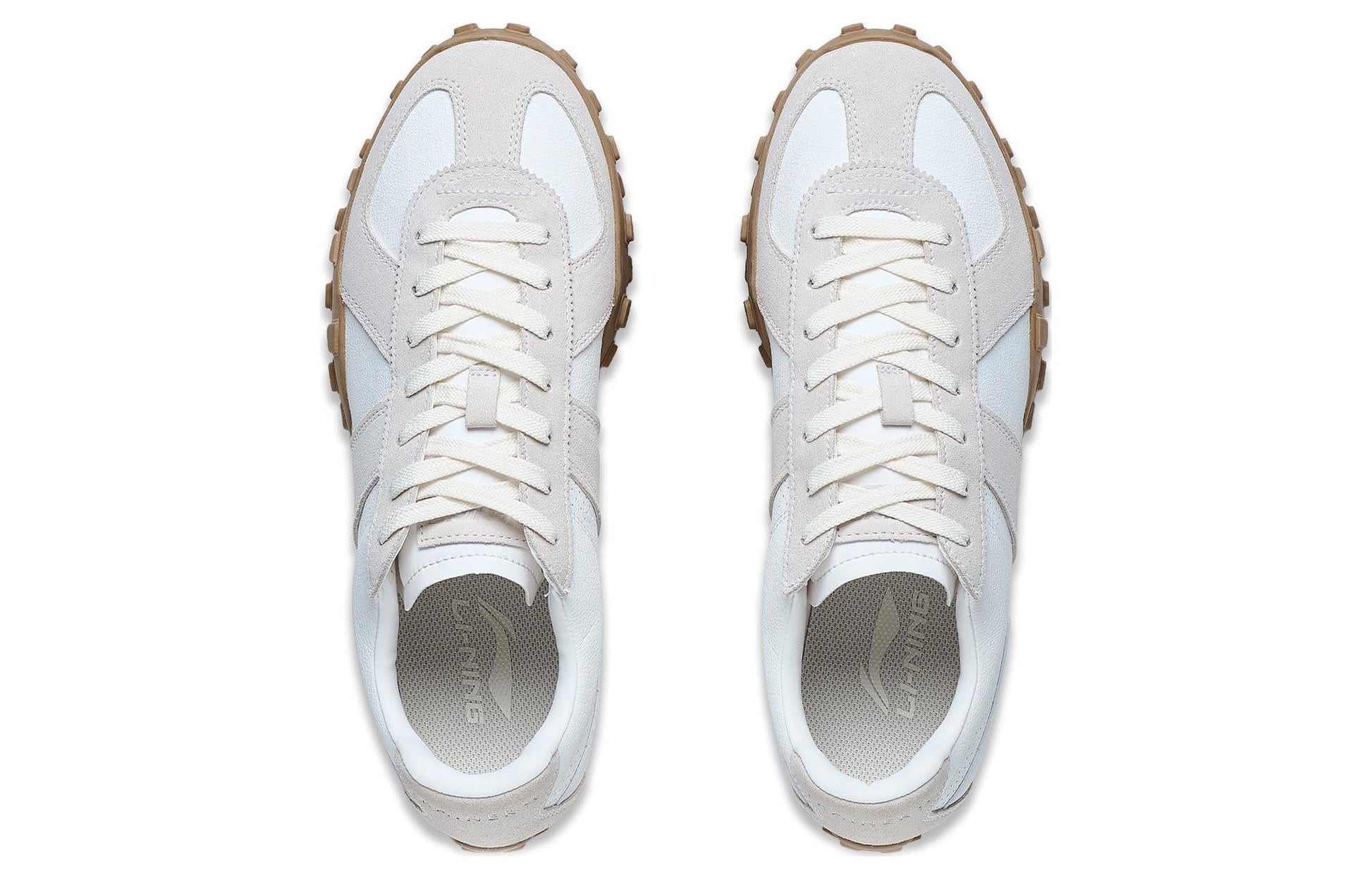 (WMNS) Li-Ning Yunchuan Vintage 'White Brown' AGCT160-3