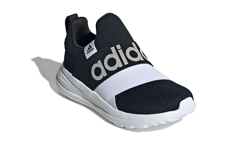 (GS) adidas Lite Racer Adapt 6.0 'Black White' IG7240
