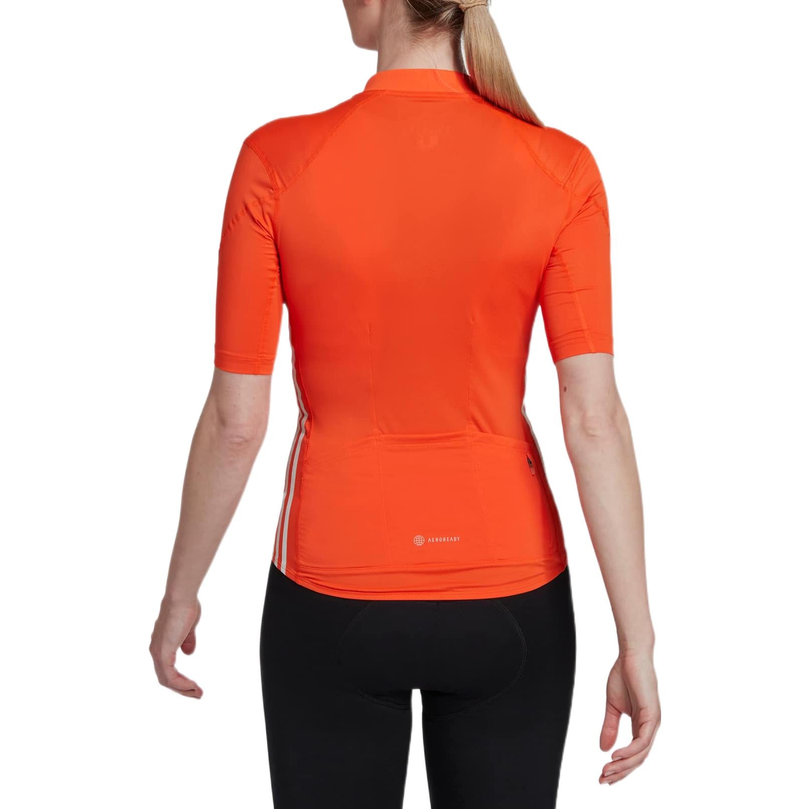 (WMNS) adidas Aeroready Cycling Jersey Asia Sizing 'Orange' HM6421
