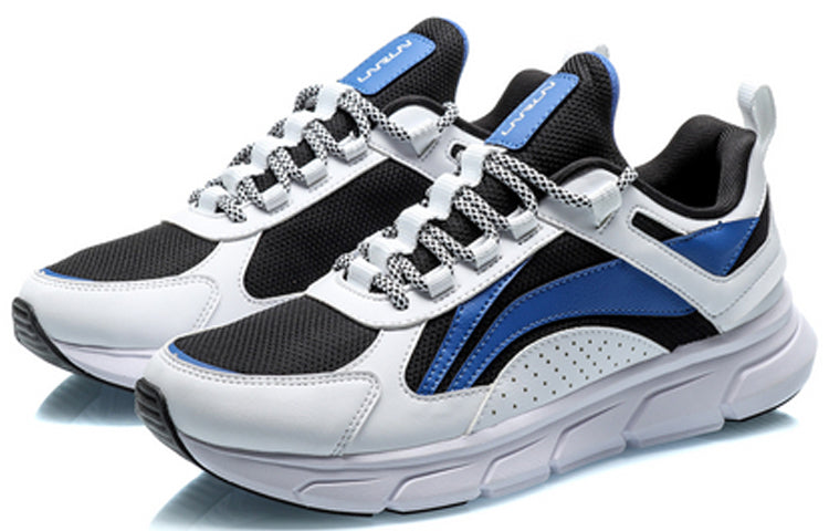 Li-Ning Light Weight Sport Shoes 'Black White Blue' ARBQ037-1