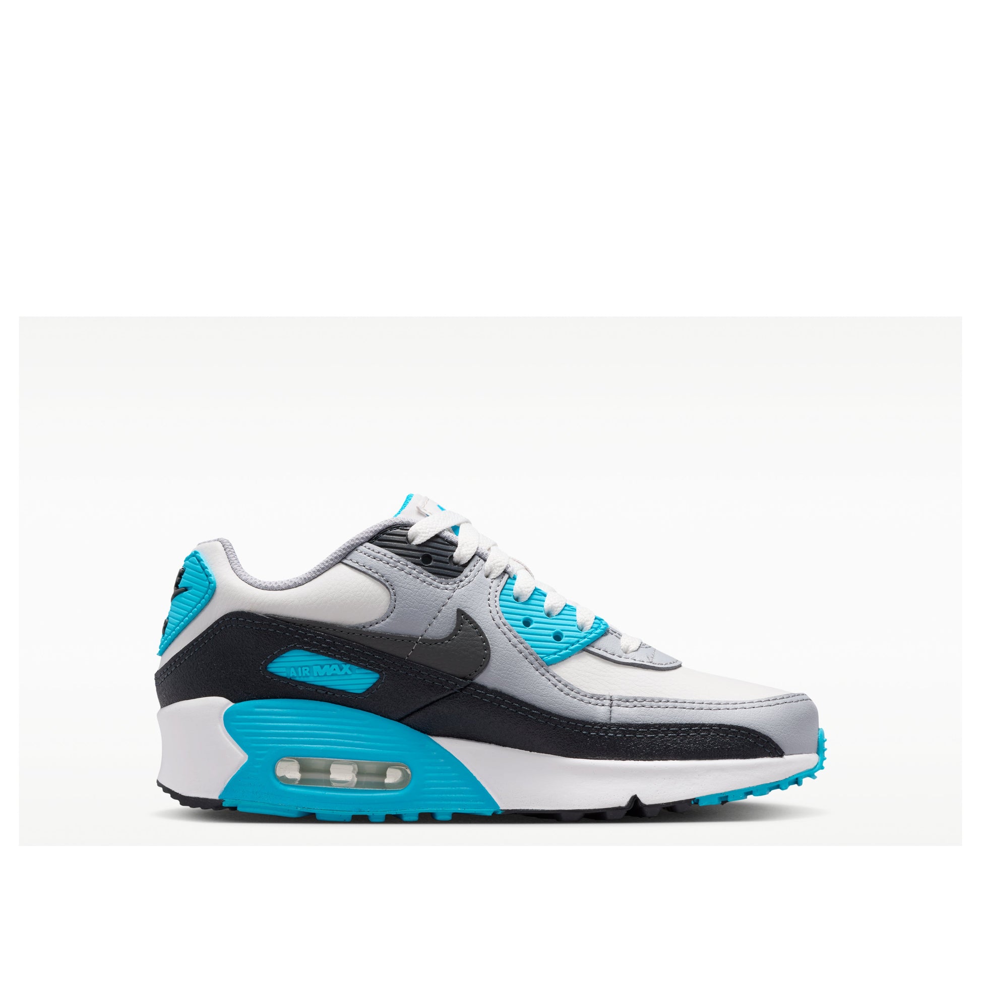 (GS) Nike Air Max 90 LTR 'Platinum Tint Blue Lightning' CD6864-034