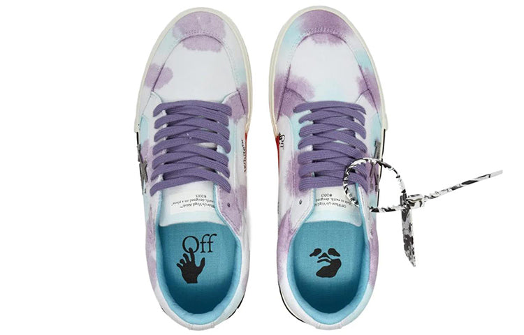 Off-White Vulc Low 'Tie-Dye - White Lilac' OMIA085E20FAB0020136