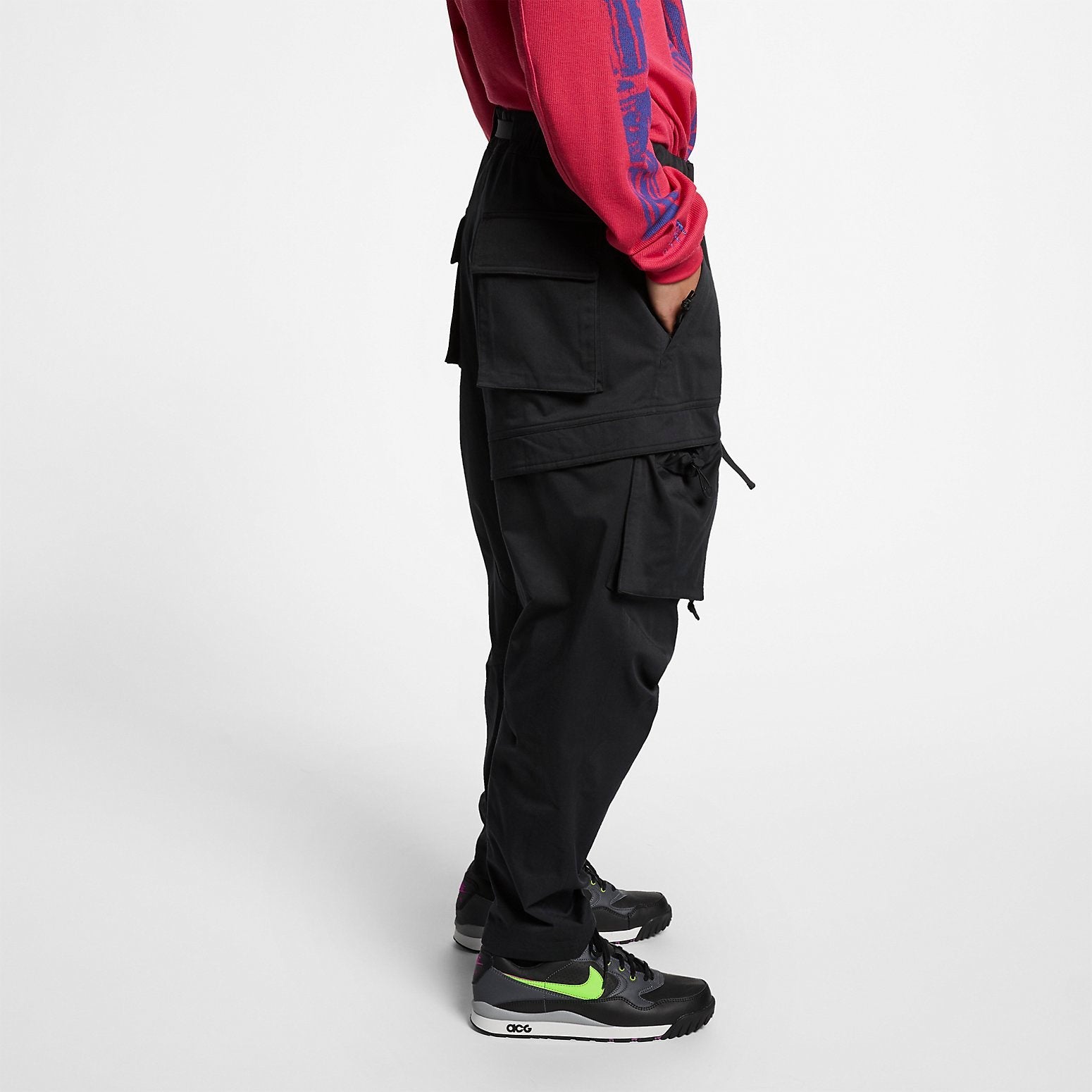 Nike ACG Woven Cargo Pants 'Black' BQ7293-010