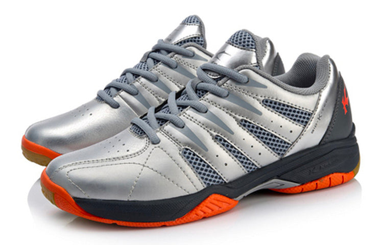 (WMNS) Li-Ning Kason Badminton Shoes 'Silver Orange' FYTN014-2