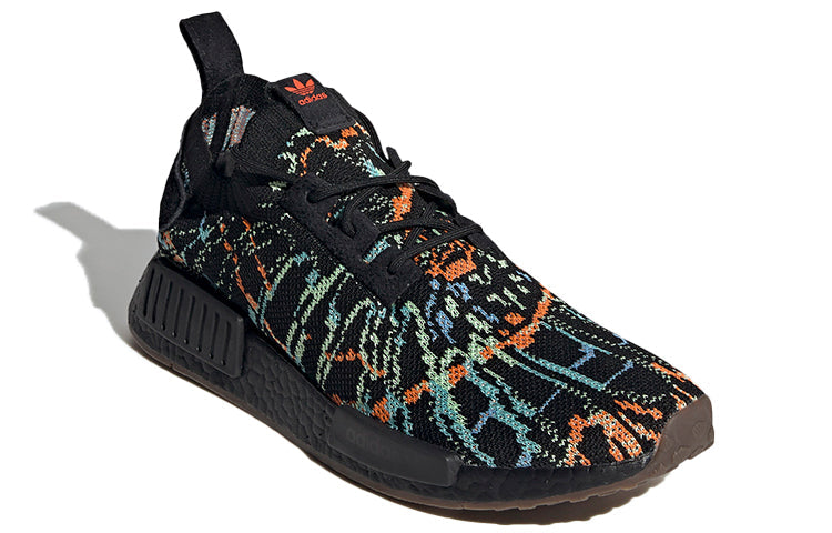 adidas NMD_R1 Primeknit 'Black Glitch' G57941