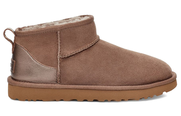 (WMNS) UGG Classic Novelty Ultra Mini Metallic 'Brown' 1119484-CRBO