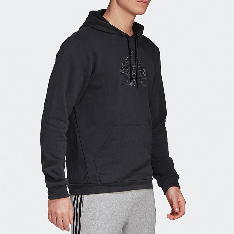 adidas Bb Hd Sw Sports Hooded Sweater Men Black GD3831