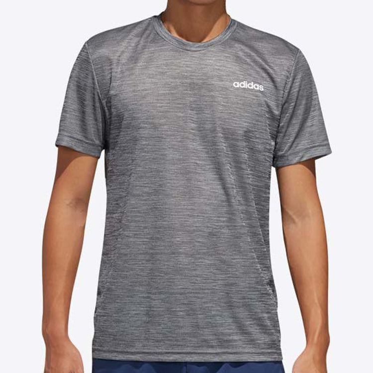 adidas Training Sports Short-sleeve Tee Men Grey FL0323
