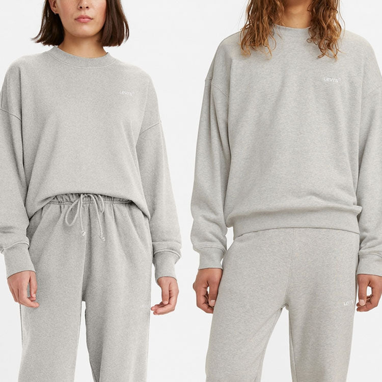 Levis Unisex Round-Neck Bandhnu Sweatshirt Grey A0717-0001