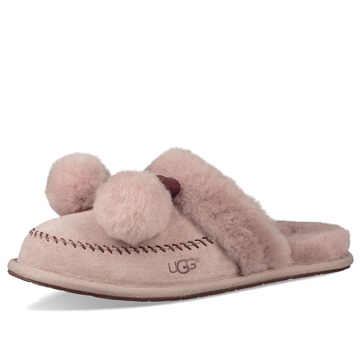 (WMNS) UGG Hafnir Slippers 'Pink' 1017544-DUS
