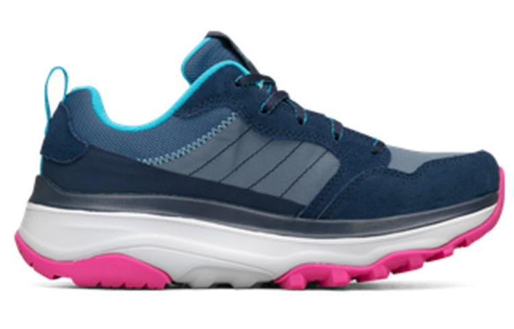 (WMNS) Skechers Max Cushioning Trail 'Grey Blue Pink' 128216-NVPK
