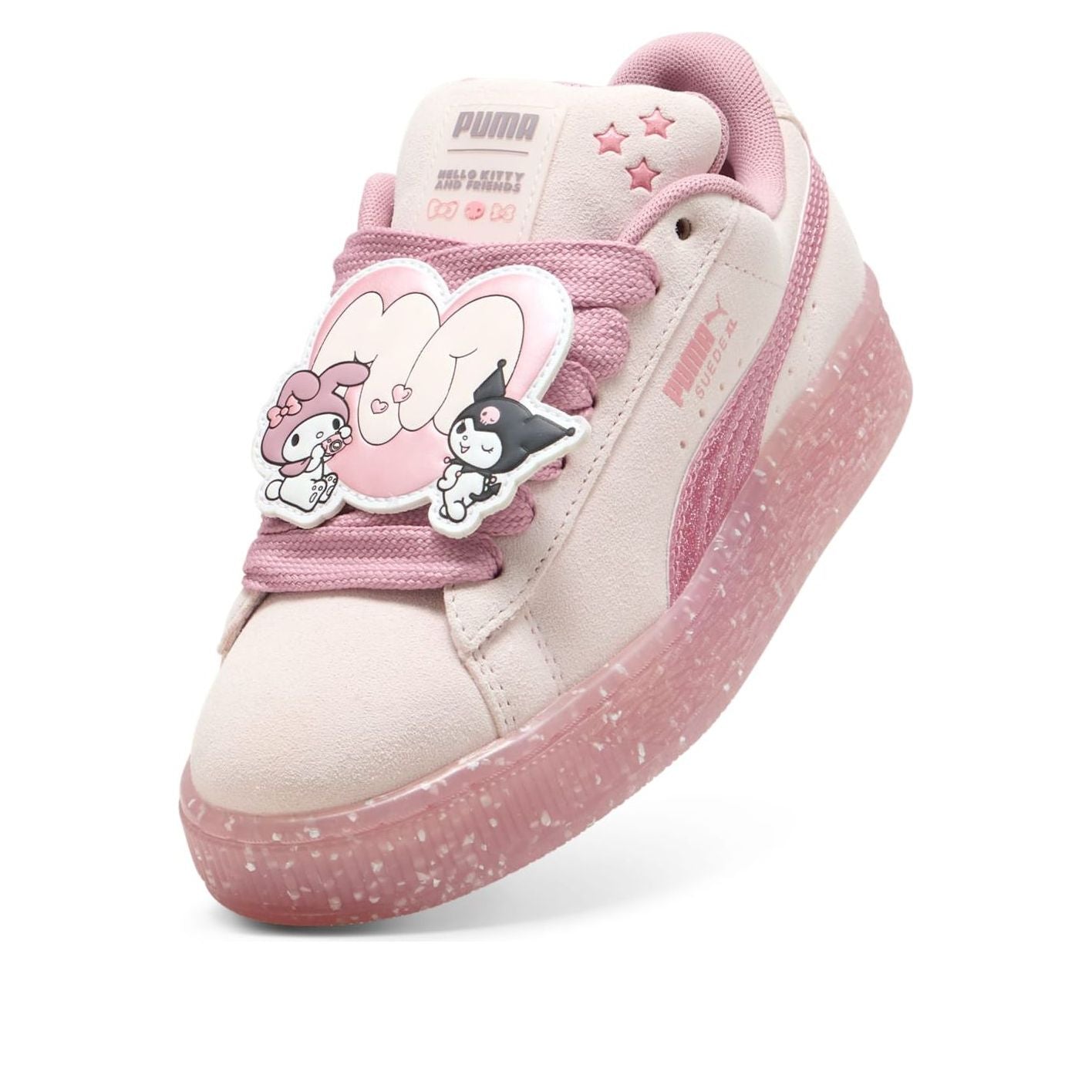 (GS) PUMA Suede XL 'Hello Kitty and Friends Jasmine Flower' 403392-01