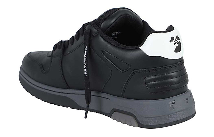 Off-White Out of Office Low-Shoes Black OMIA189R21LEA0011001