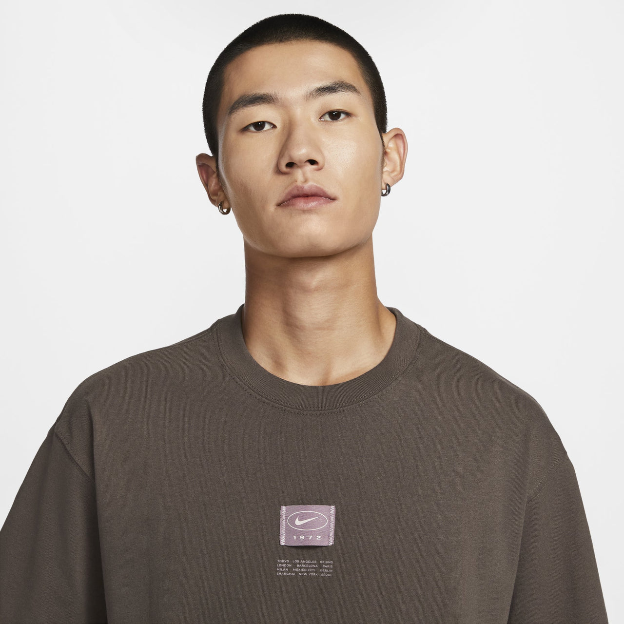 Nike Sportswear Max90 T-Shirt Asia Sizing 'Baroque Brown' FZ5393-237