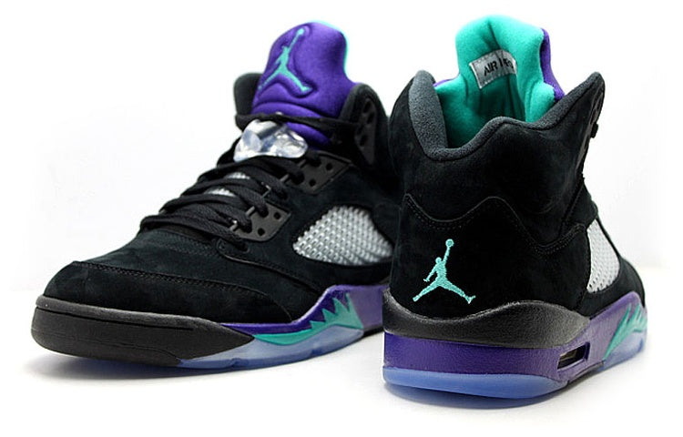 (GS) Air Jordan 5 Retro 'Black Grape' 440888-007