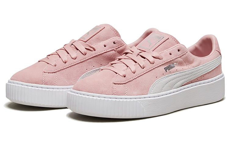 (WMNS) PUMA Suede Platform 'Bridal Rose' 362223-12