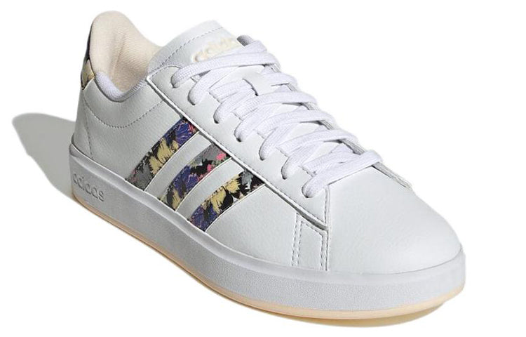 (WMNS) adidas Grand Court 2.0 'White Floral' GW7112