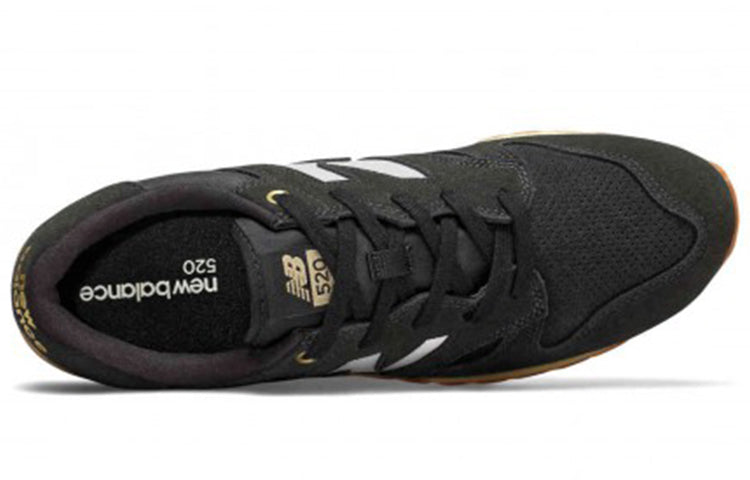 New Balance 520 Series Black White Brown 'Black White' U520CR
