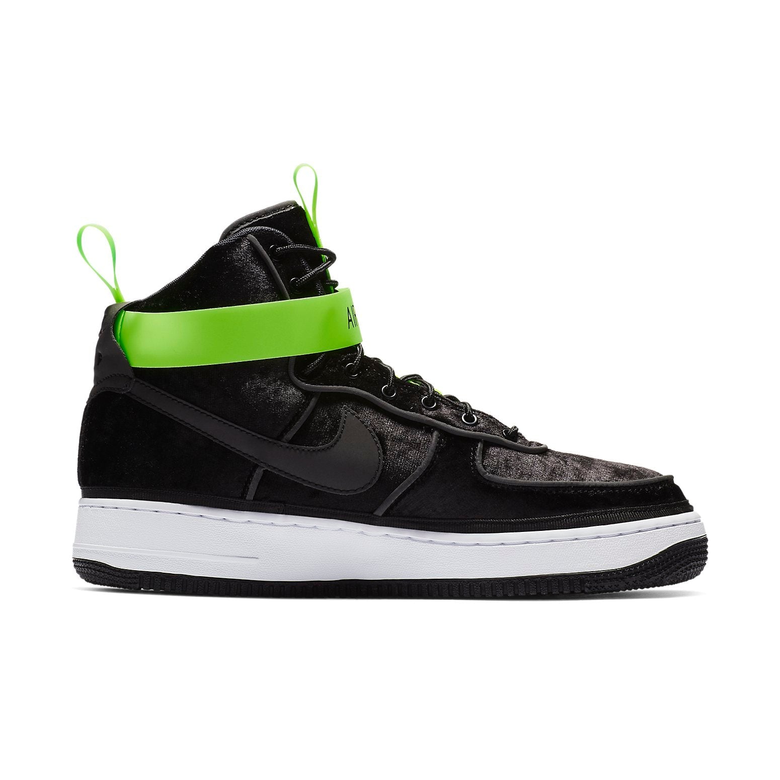 Nike x Magic Stick Air Force 1 High 'Black Velour' 573967-003