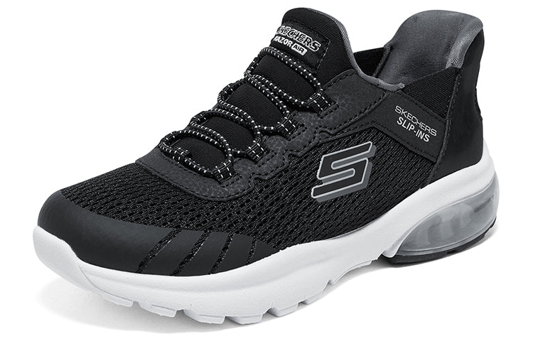(GS) Skechers Slip-ins Razor Flex Air Sneaker 'Black White' 403839L-BKCC