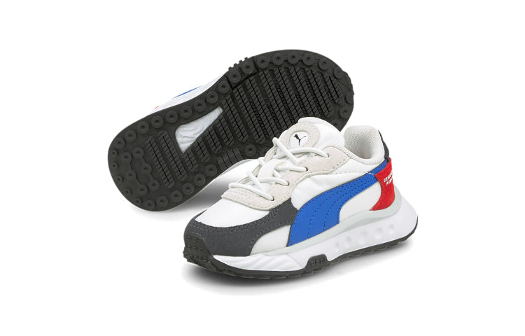 (TD) PUMA Wild Rider 'Rollin - Ebony White' 382030-03