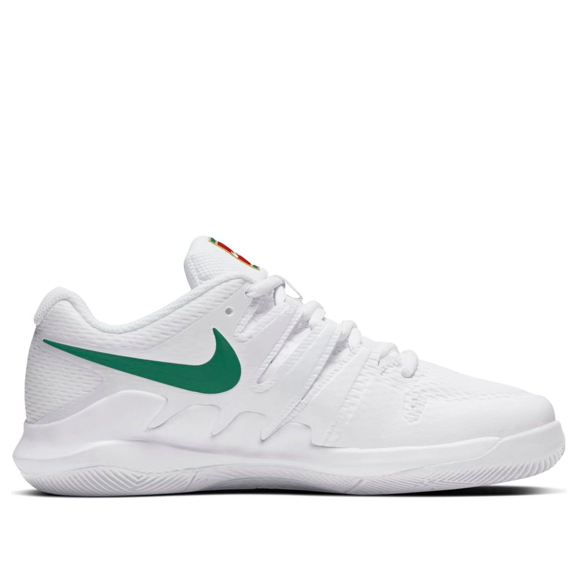 (GS) Nike Court Jr. Vapor X 'White Green' AR8851-102