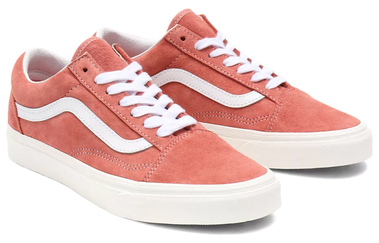 Vans Unisex Pig Suede Old Skool Sneakers Red VN0A38G19GA