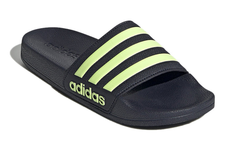(PS) adidas Adilette Shower Slides K Slipper 'Black Yellow' EG6523