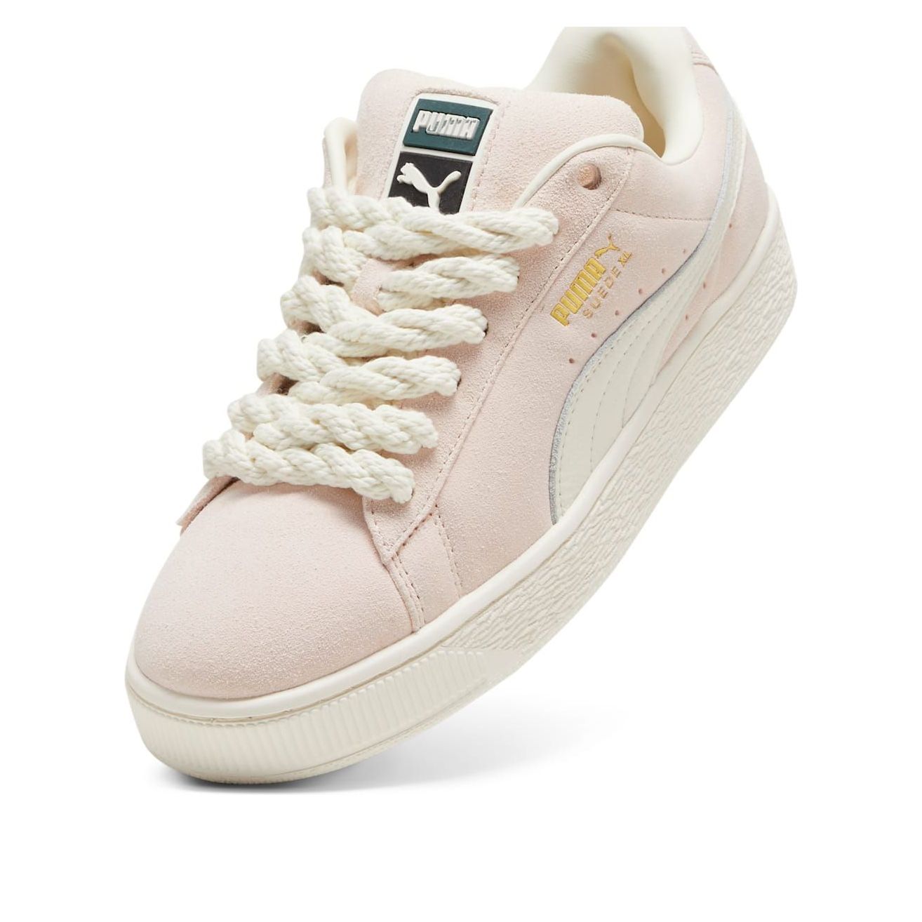 PUMA Suede XL Rope 'Warm White Island Pink' 398708-02