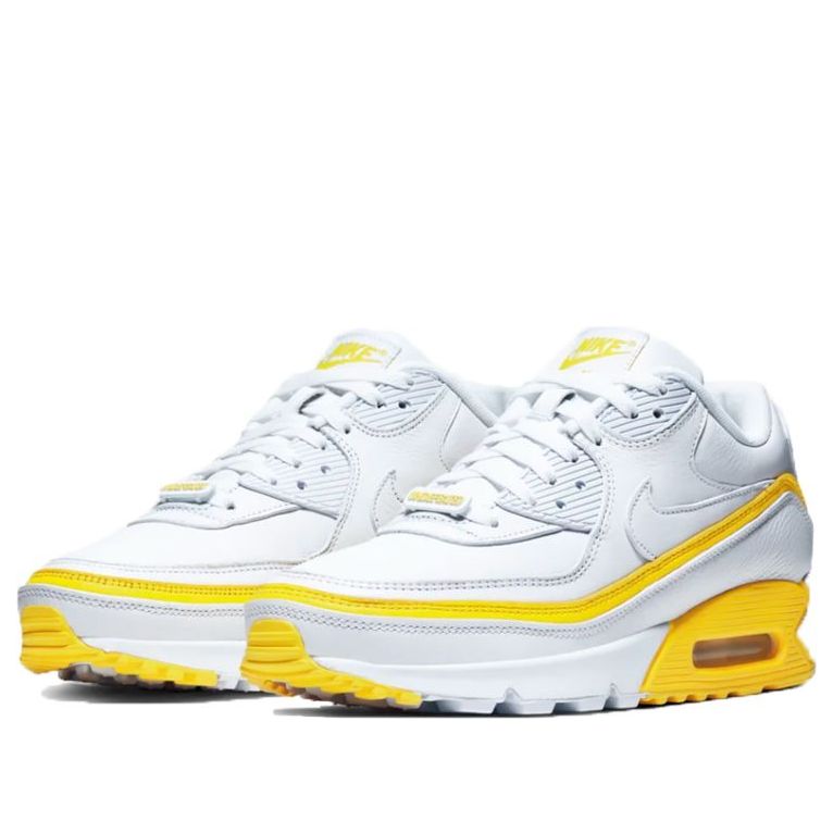 Nike x Undefeated Air Max 90 'White Optic Yellow' CJ7197-101