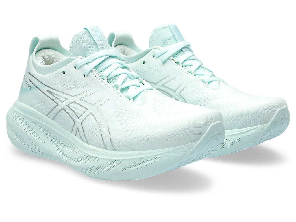 (WMNS) ASICS Gel-Nimbus 25 'Soothing Sea Pure Silver' 1012B356-405