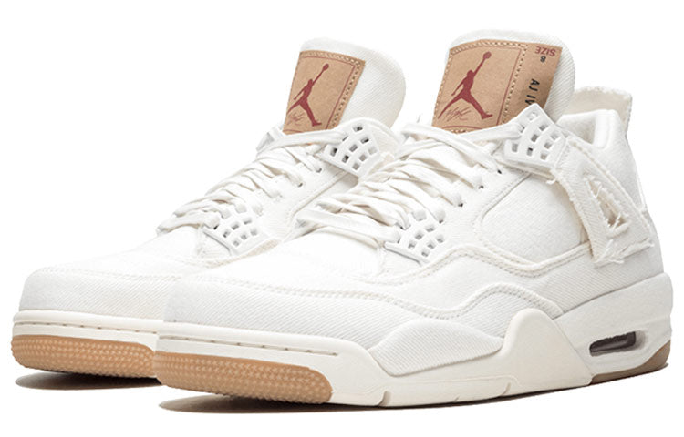 Air Jordan 4 Retro x Levi's 'White Denim' AO2571-100