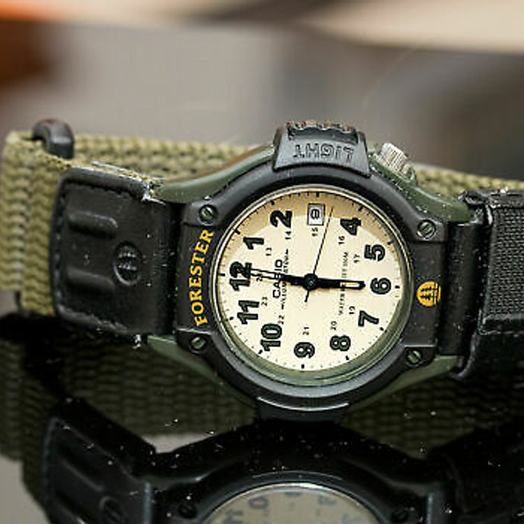 Casio Forester Analog Watch 'Black White Yellow' FT500WC-3BV