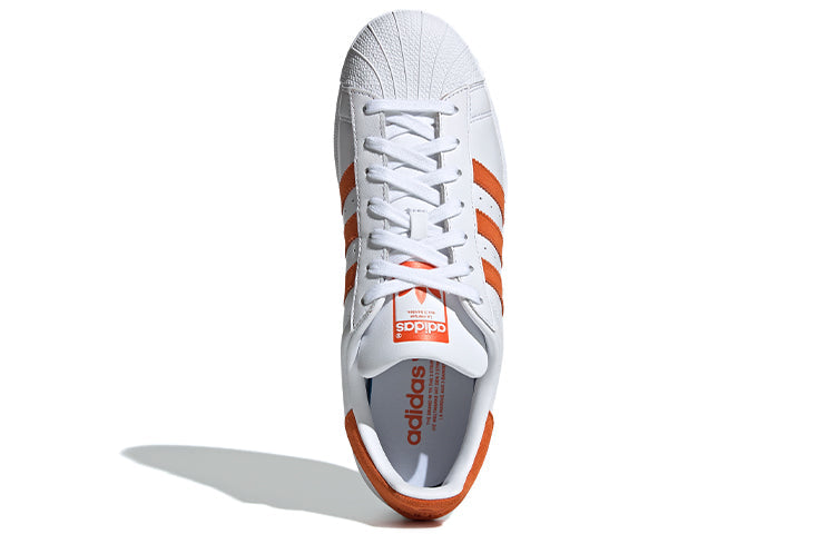 adidas originals Superstar Orange 'White' EE4472