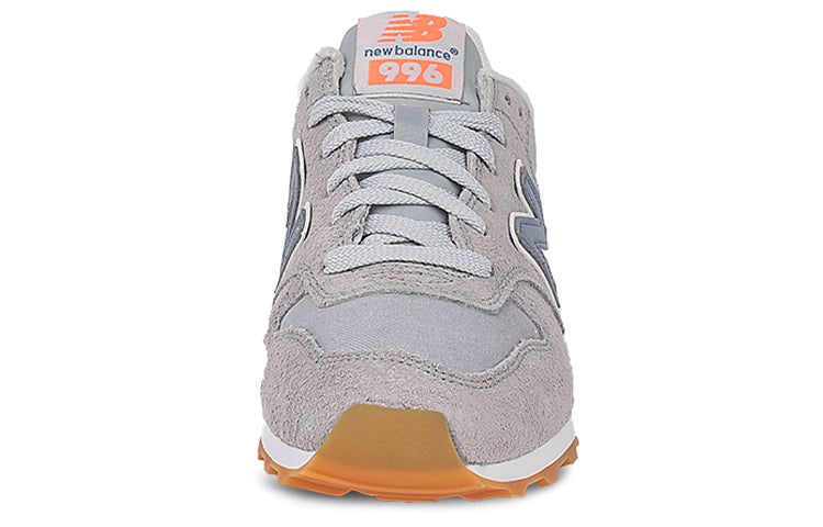 (WMNS) New Balance 996 Sneakers 'Grey Blue Neon Orange' WR996MNK