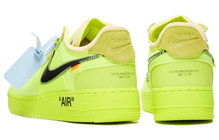 Nike x Off-White Air Force 1 Low 'Volt' AO4606-700
