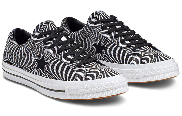 Converse One Star Moonshot Low Top 'Black White' 165126C