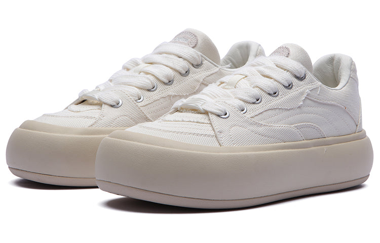 (WMNS) Li-Ning Puff Platform 'Beige' AZGT026-4