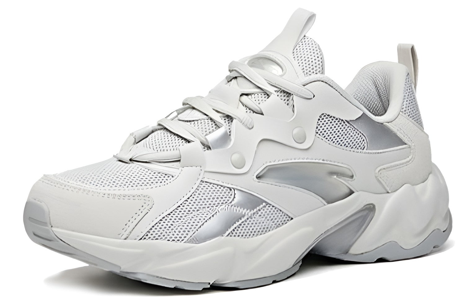 ANTA Running Shoes 'White Silver Grey' 912045580-2