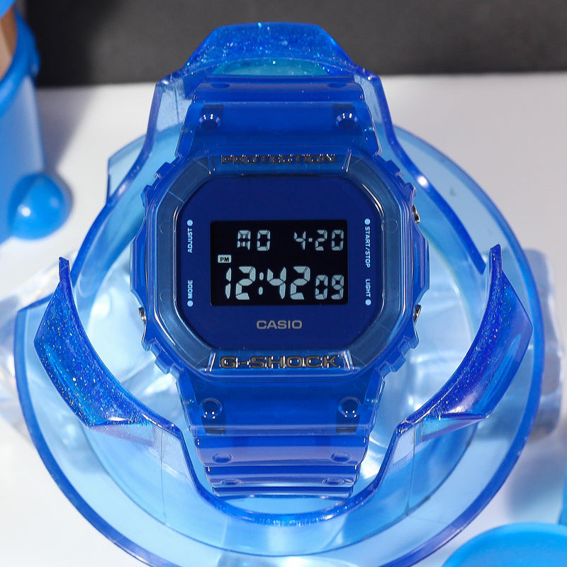 CASIO G-Shock Square 'Blue' DW-5600SB-2PRABS
