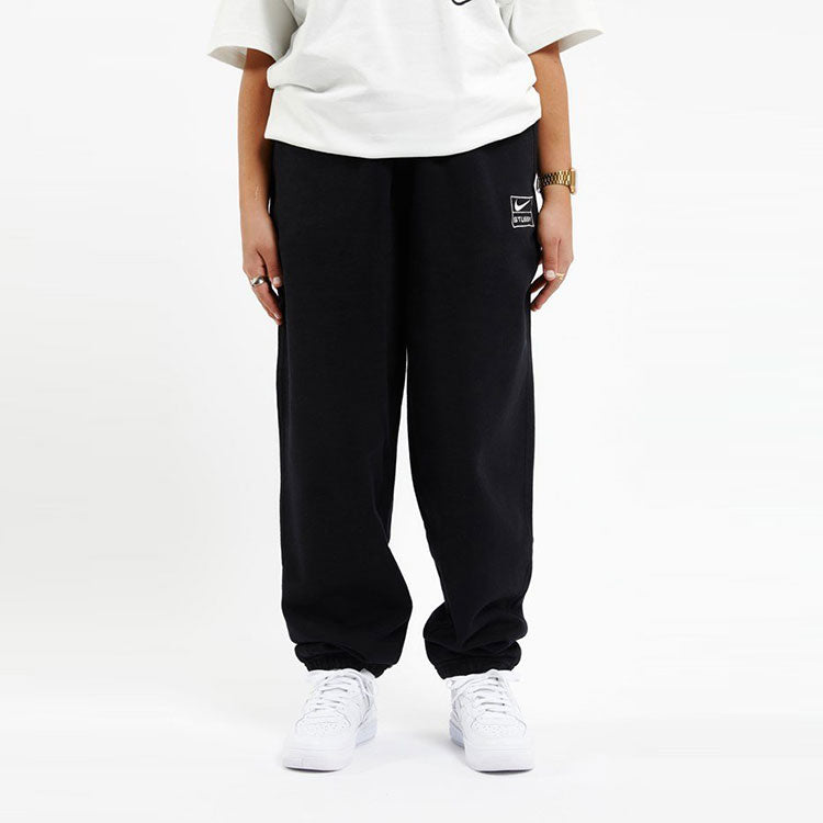 Nike x Stussy Washed Sweatpants 'Black' DN4031-010