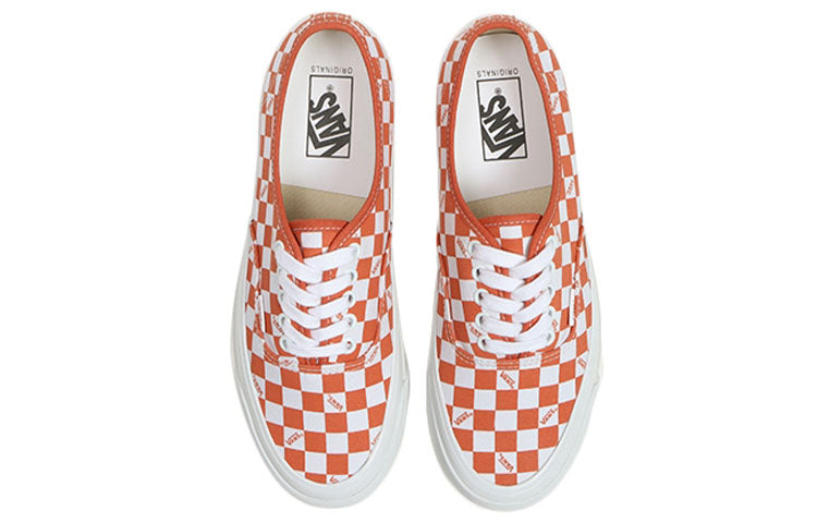 Vans OG Authentic LX 'Mecca Orange Checkerboard' VN0A5FBD0HL