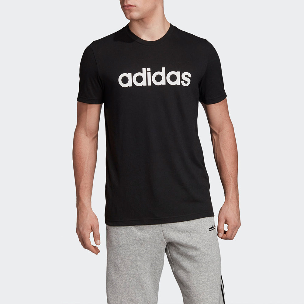 adidas Casual Sports Round Neck Short Sleeve Printing Black EI5655