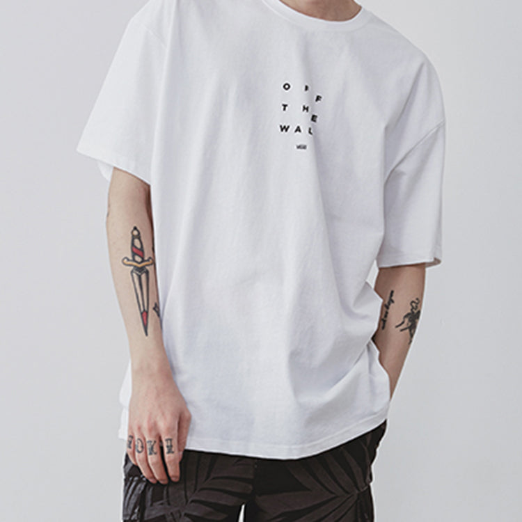 Vans Short Sleeve Couple Style White VN0A4P51WHT1