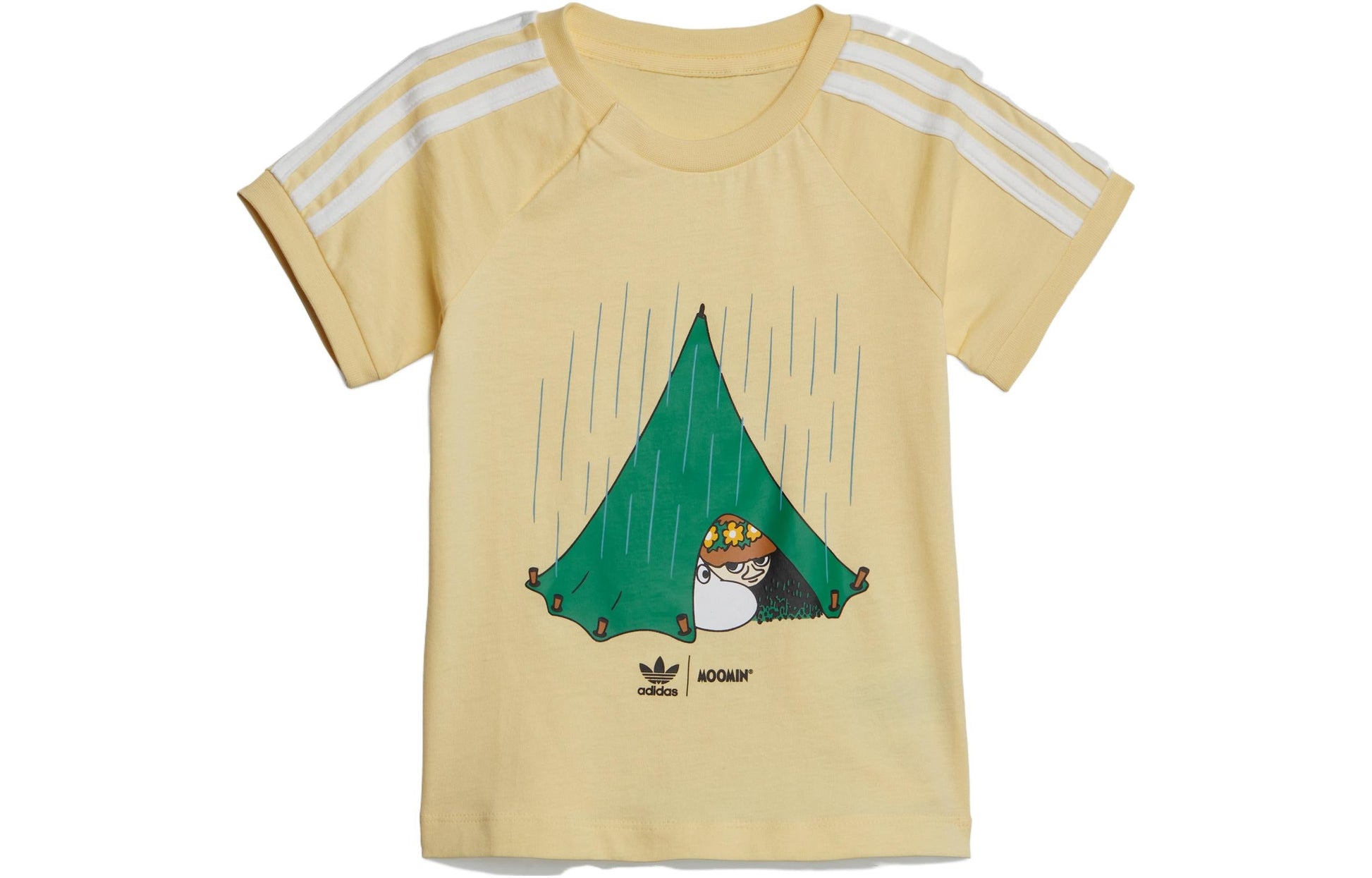 (PS) adidas x Moomin T-Shirts Suit 'Yellow Blue' IC5615